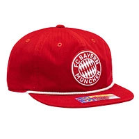 Casquette réglable rouge Bayern Munich Snow Beach pour homme