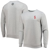 Men's Serge Gnabry Heathered Gray Bayern Munich Hands of God Sweatshirt