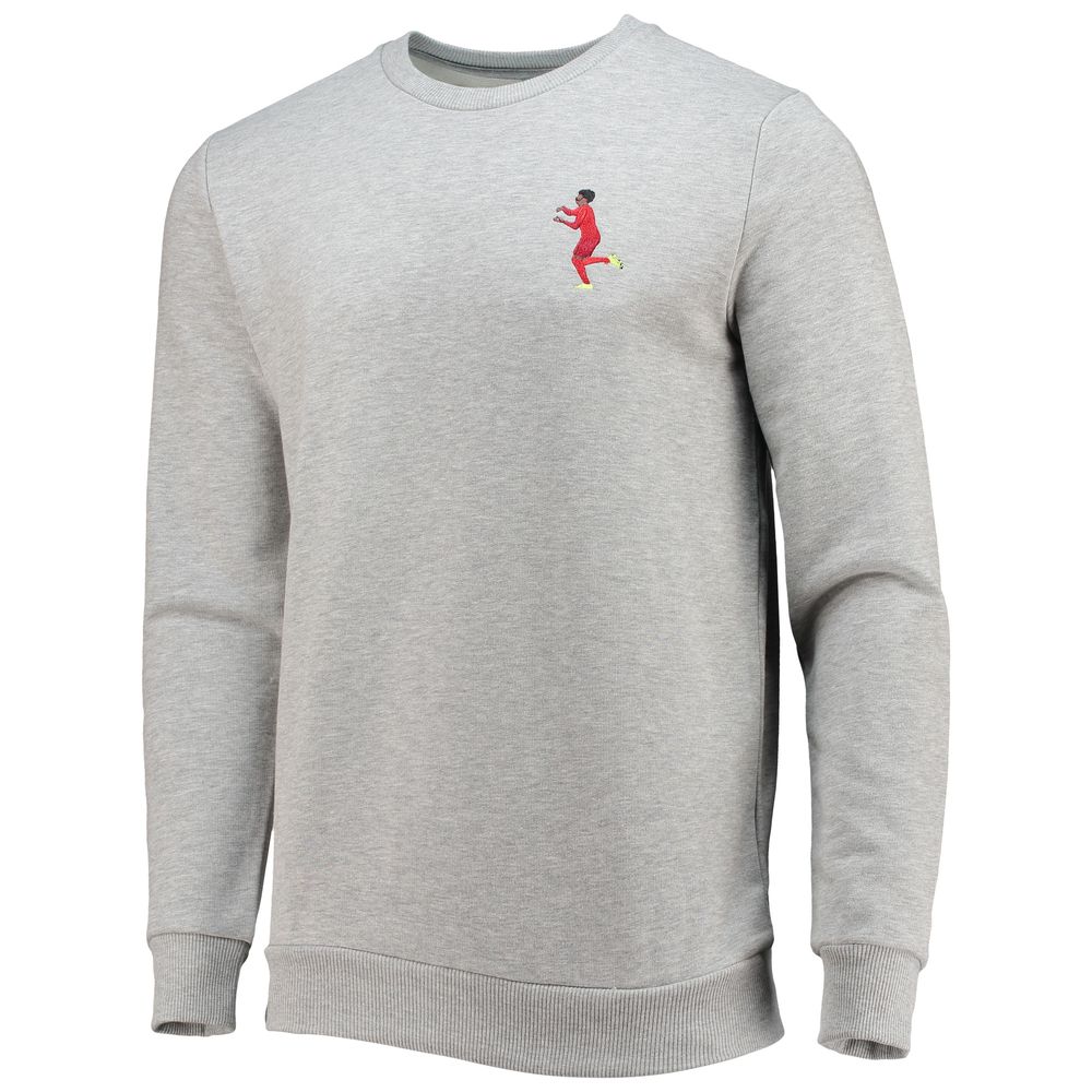 Men's Serge Gnabry Heathered Gray Bayern Munich Hands of God Sweatshirt