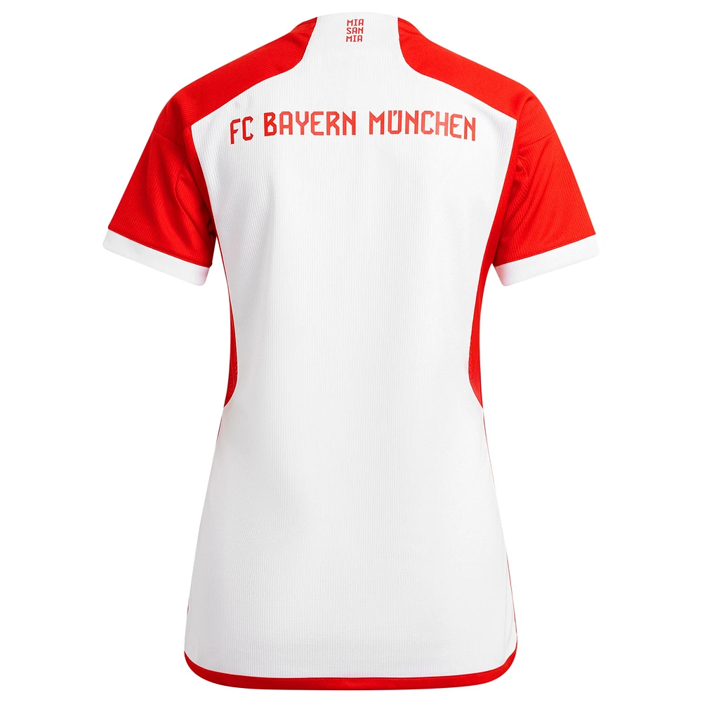 Maillot Bayern Munich 2023/24 Home Replica adidas blanc pour femme