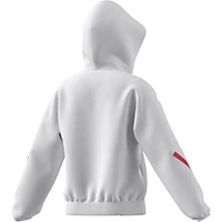 Veste adidas blanche Bayern Munich 2025/26 Anthem entièrement zippée pour jeune