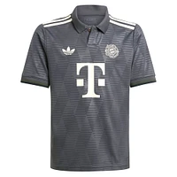 Youth adidas Gray Bayern Munich 2024/25 Wiesn Replica Jersey