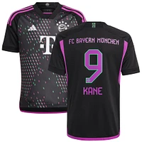 Maillot de joueur réplique extérieur du Bayern Munich 2023/24 adidas Harry Kane noir pour jeune