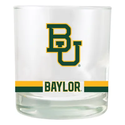 Baylor Bears 10oz. Banded Rocks Glass