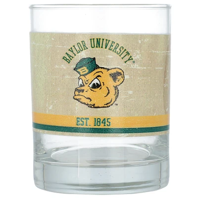 Baylor Bears 14oz. Vintage Retro Glass