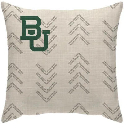 Baylor Bears 18'' x 18'' Team Wordmark Decorative Throw Pillow
