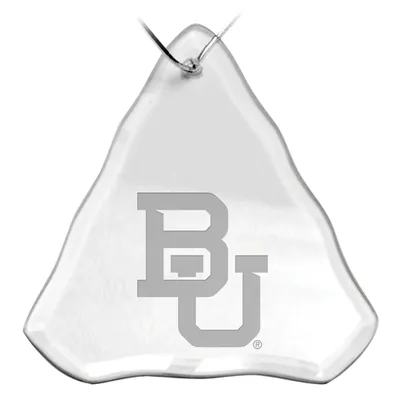 Baylor Bears 3.25'' x 3.75'' Glass Tree Ornament