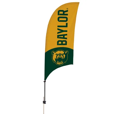 Baylor Bears 7.5' Two-Tone Razor Feather Stake Flag