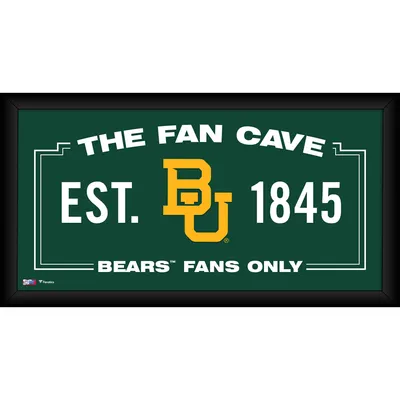 Baylor Bears Fanatics Authentic Framed 10" x 20" Fan Cave Collage