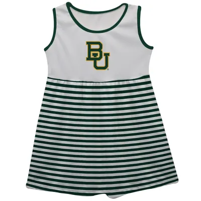 Baylor Bears Girls Toddler Tank Top Dress - White