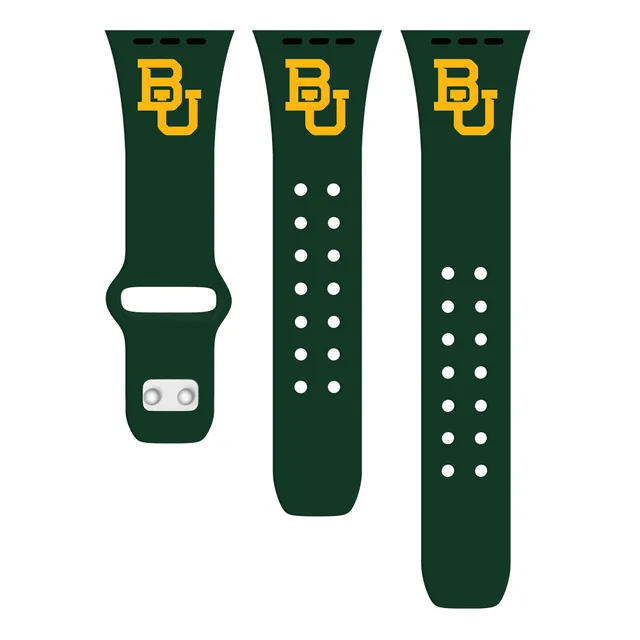 Green Bay Packers Groove Life 42-44mm Apple Watch Band - Black