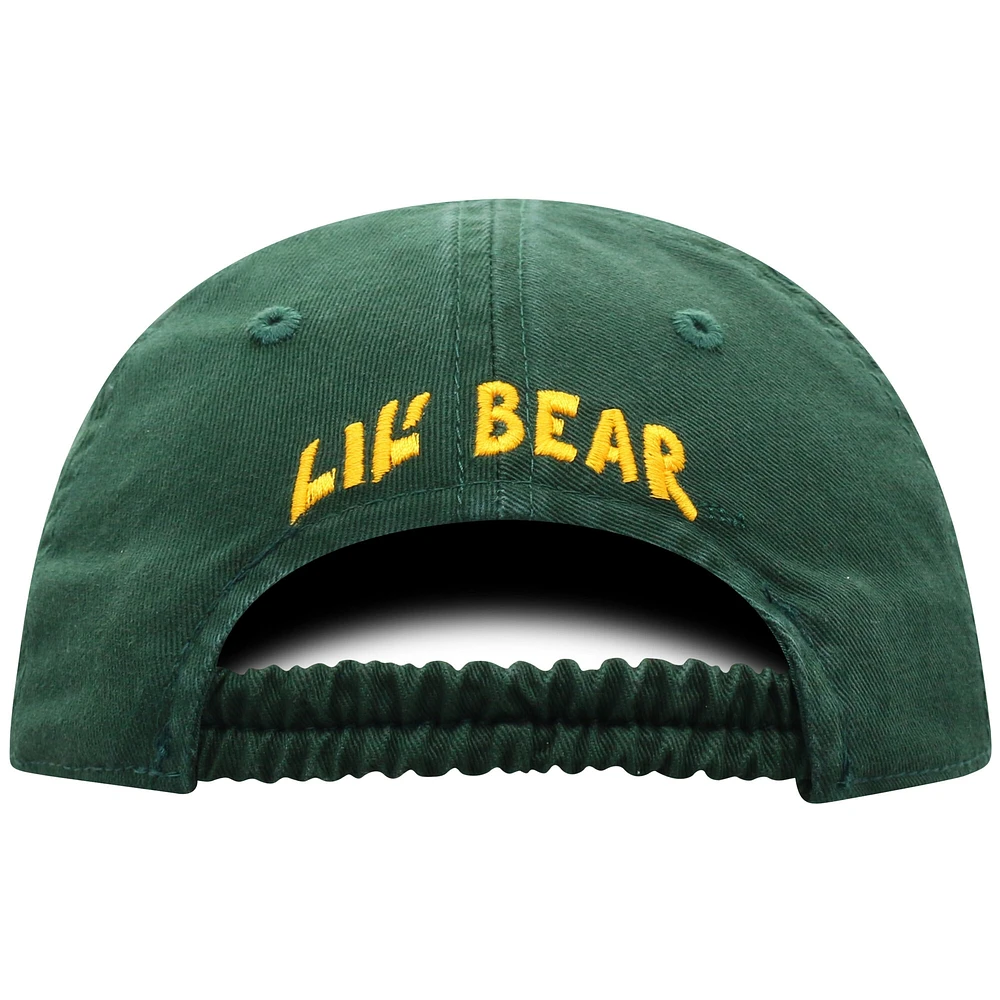 Infant Top of the World  Green Baylor Bears Mini Me Flex Hat