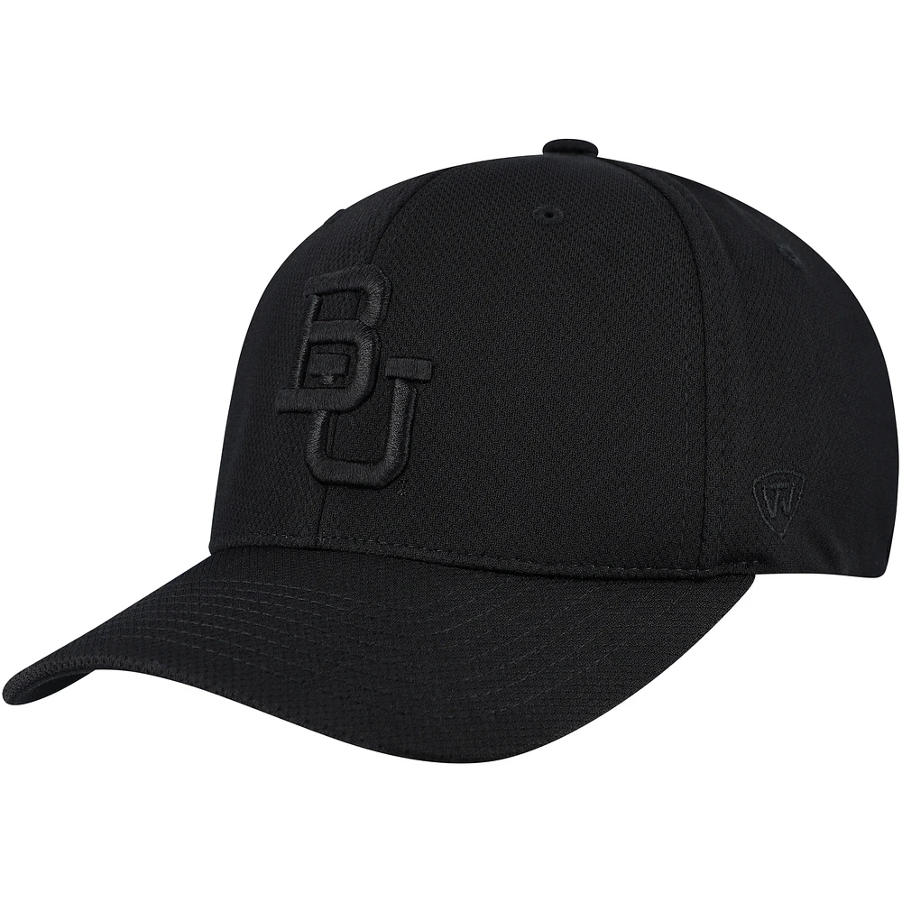 Men's Top of the World  Black Baylor Bears Reflex Performance Flex Hat