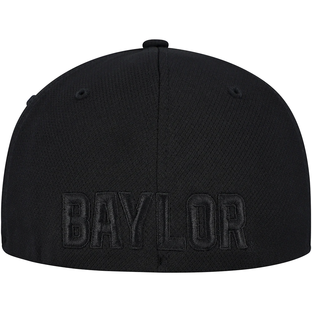 Men's Top of the World  Black Baylor Bears Reflex Performance Flex Hat