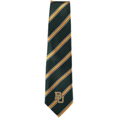 Baylor Bears Woven Poly Striped Tie