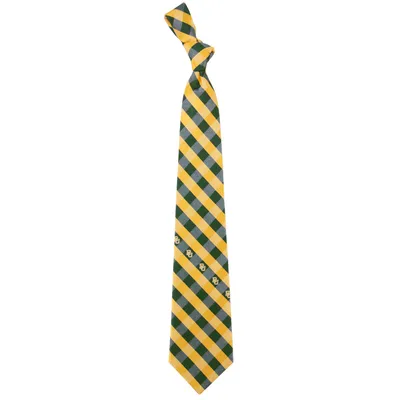 Baylor Bears Woven Polyester Check Tie