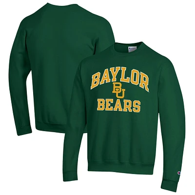 Sweat-shirt Champion vert Baylor Bears High Motor pour homme