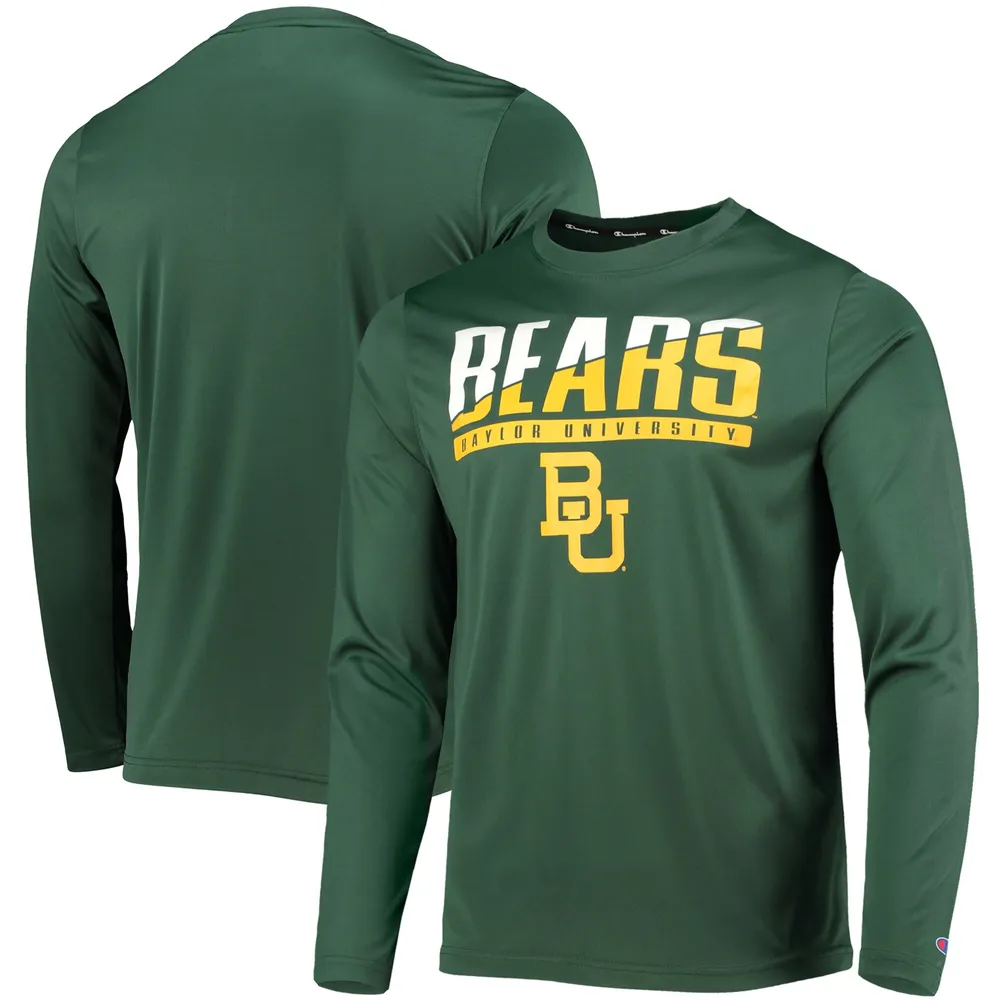 Lids Baylor Bears Nike Velocity Performance Long Sleeve T-Shirt - Green