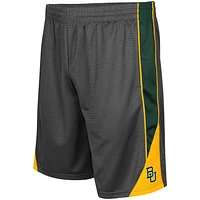 Men's Colosseum Charcoal Baylor Bears Turnover Shorts