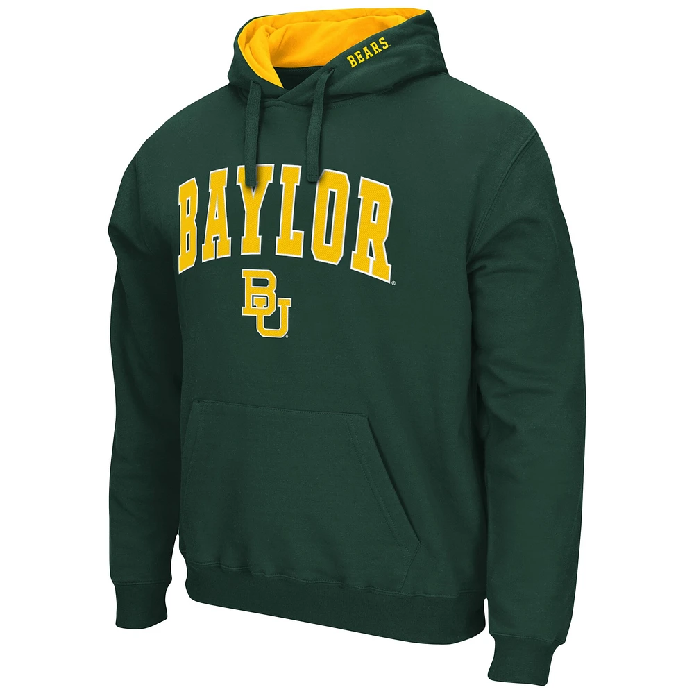 Sweat à capuche vert Colosseum Baylor Bears Arch & Logo 3.0 pour homme