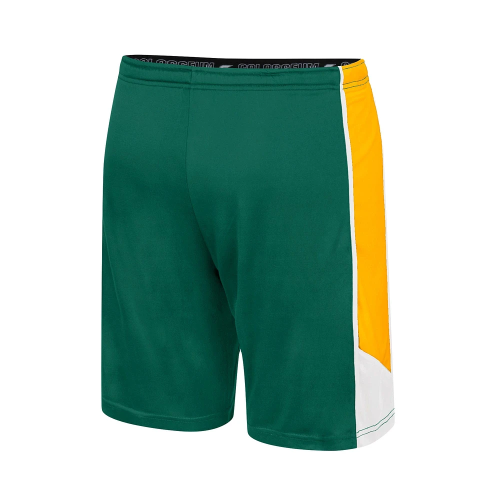 Men's Colosseum Green Baylor Bears Haller Shorts