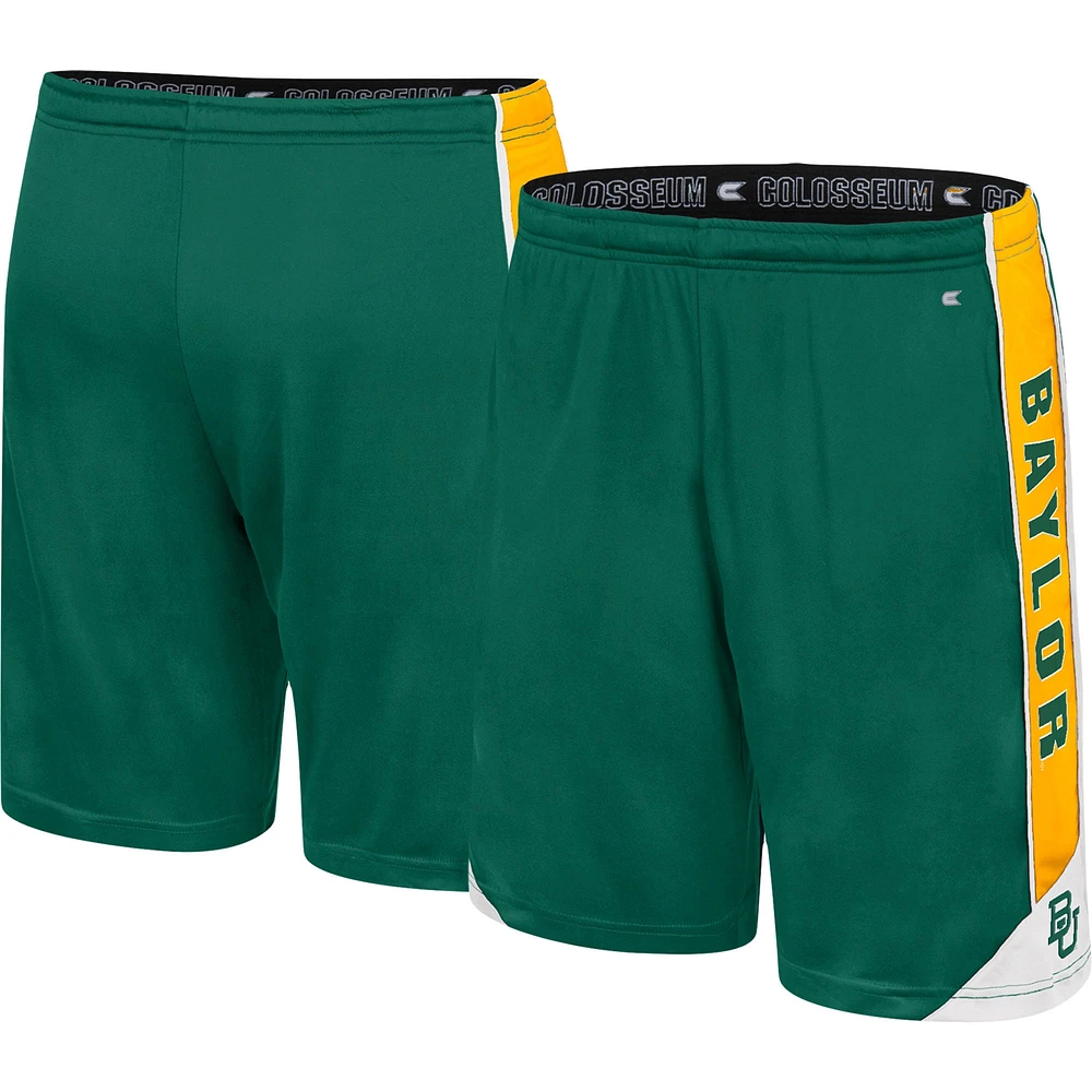 Short Baylor Bears Haller vert Colisée pour hommes