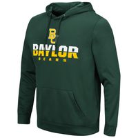 Men's Colosseum Green Baylor Bears Lantern Pullover Hoodie