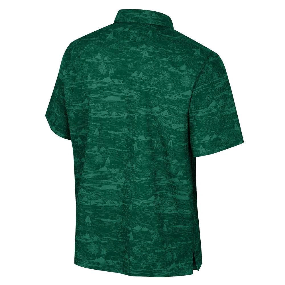 Chemise boutonnée Ozark des Baylor Bears vert Colosseum pour hommes