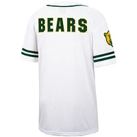 Men's Colosseum Baylor Bears Free Spirited Mesh Button-Up Baseball Jersey