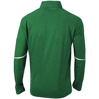 Men's Columbia Green Baylor Bears Scorecard Quarter-Zip Jacket