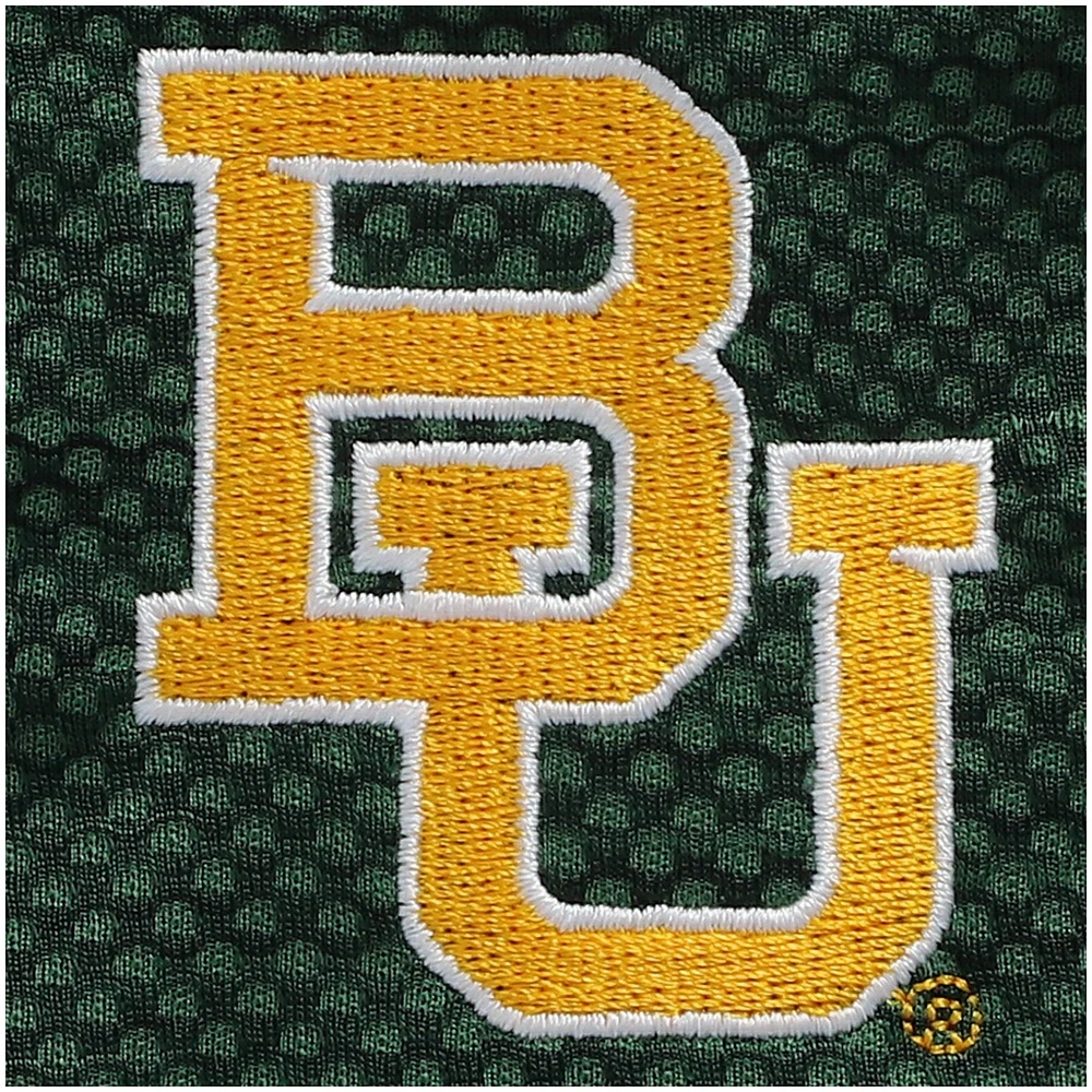 Men's Columbia Green Baylor Bears Scorecard Quarter-Zip Jacket