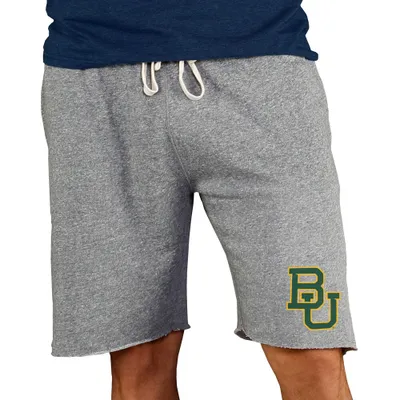 Baylor Bears Concepts Sport Mainstream Terry Shorts - Gray