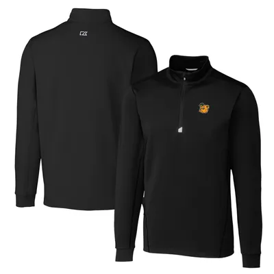 Baylor Bears Cutter & Buck Big Tall Traverse Stretch Quarter-Zip Pullover Top