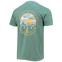 T-shirt vert Baylor Bears Circle Campus Scene pour homme