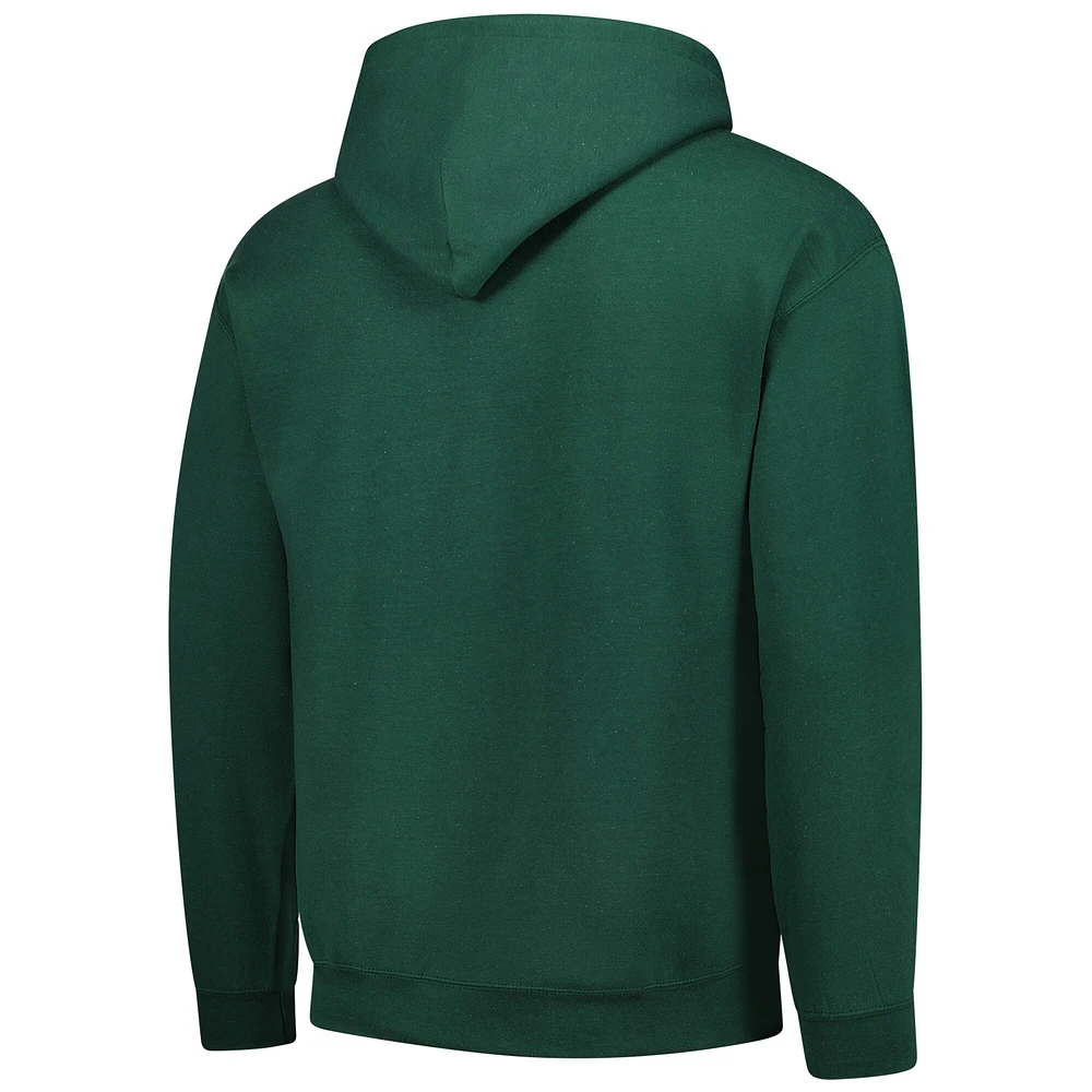 Men's Green Baylor Bears Fleece Pullover Hoodie