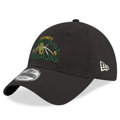 Baylor Bears New Era 2021 NCAA Men's Basketball National Champions Arch 9TWENTY Adjustable Hat - Black
