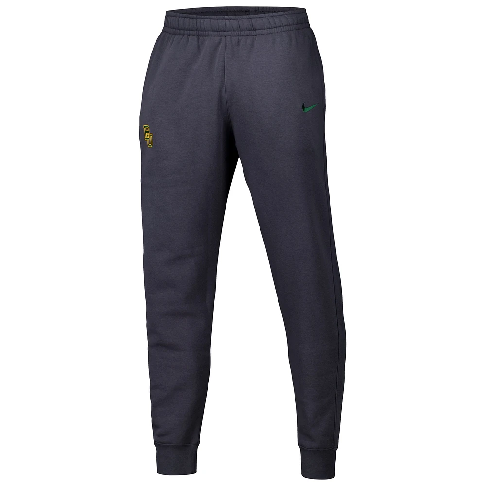 Men's Nike Anthracite Baylor Bears Club Fleece Pants