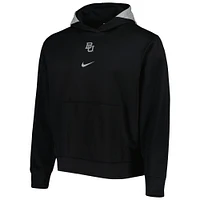 Sweat à capuche Nike Baylor Bears Spotlight Performance pour homme, noir