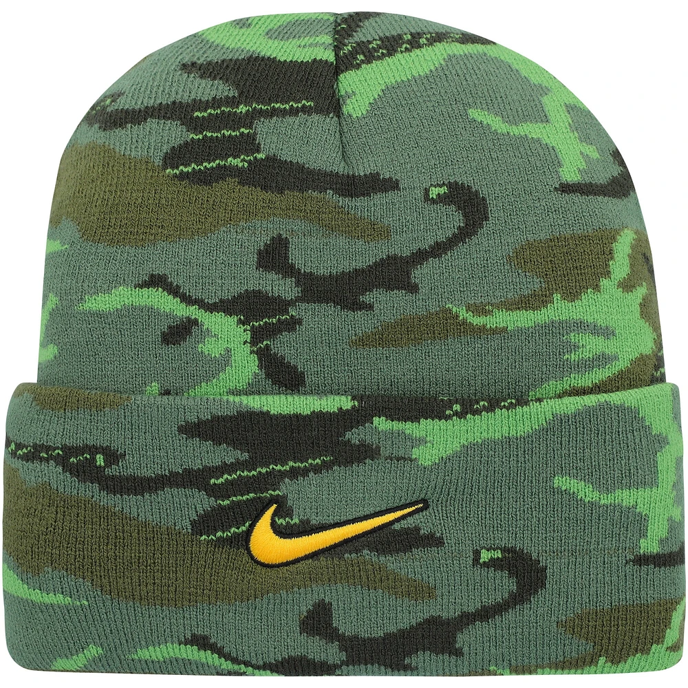 Men's Nike Camo Baylor Bears Veterans Day Cuffed Knit Hat