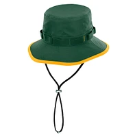 Chapeau bob Nike Baylor Bears 2024 Sideline Apex Performance Boonie pour homme vert