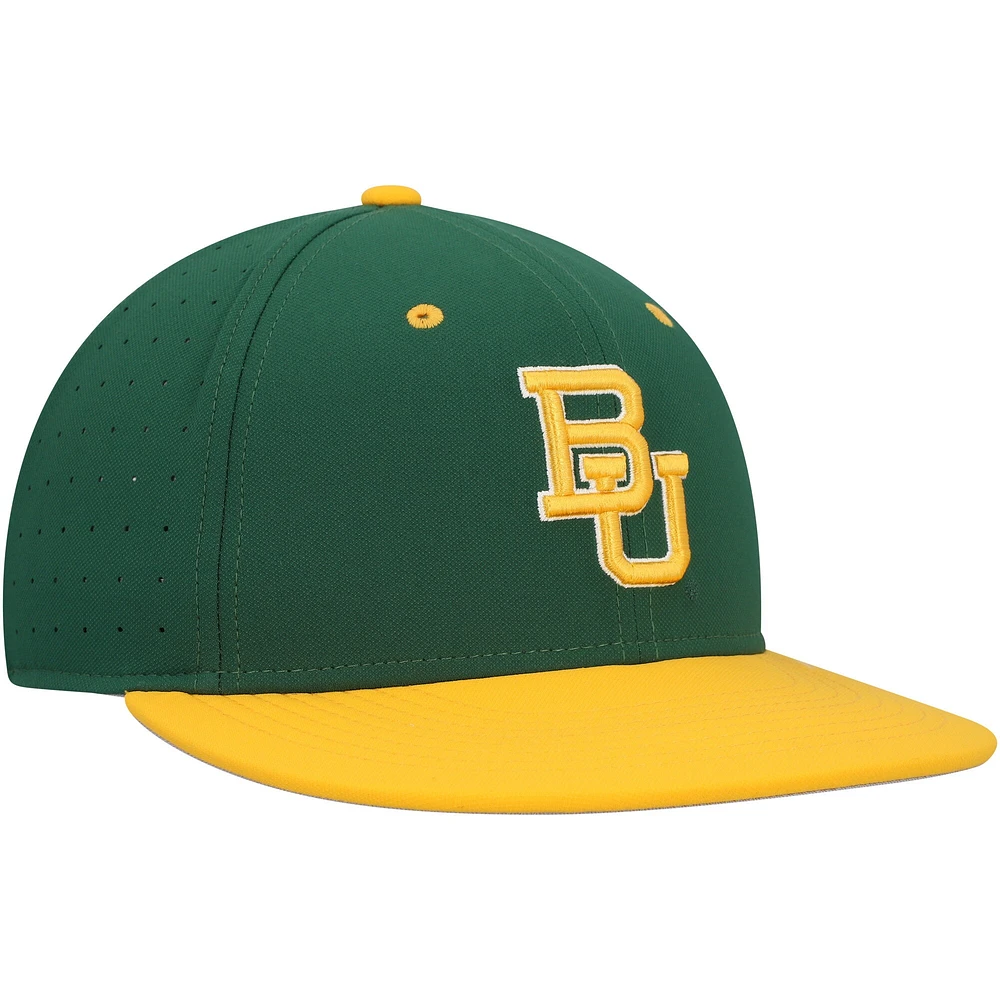 Casquette ajustée Nike Baylor Bears Aero True Baseball Performance pour homme