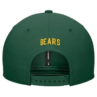 Casquette Nike Baylor Bears Pro Snapback verte pour homme