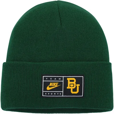 Baylor Bears Nike Utility Cuffed Knit Hat - Green