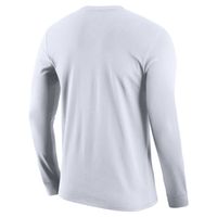 Men's Nike White Baylor Bears Legend Bench Long Sleeve T-Shirt