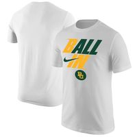 Men's Nike White Baylor Bears Legend Bench T-Shirt