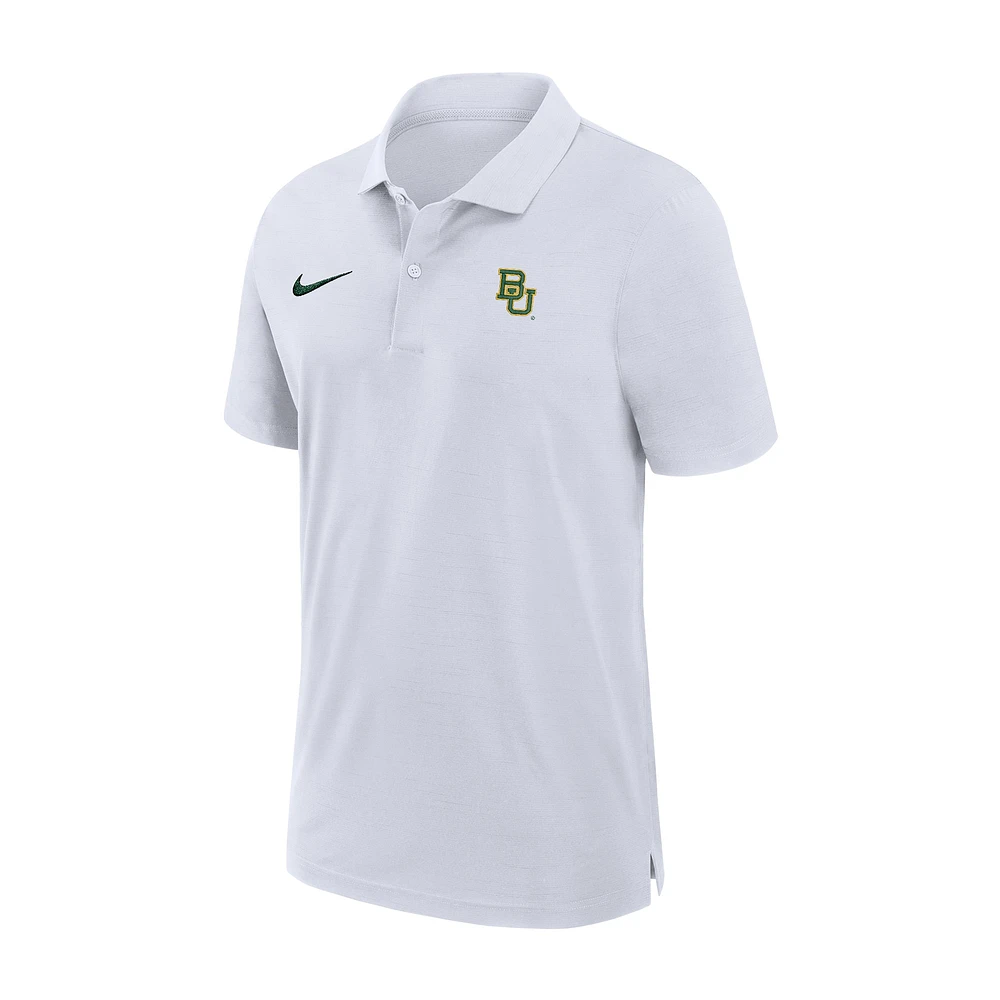 Men's Nike White Baylor Bears Performance Polo