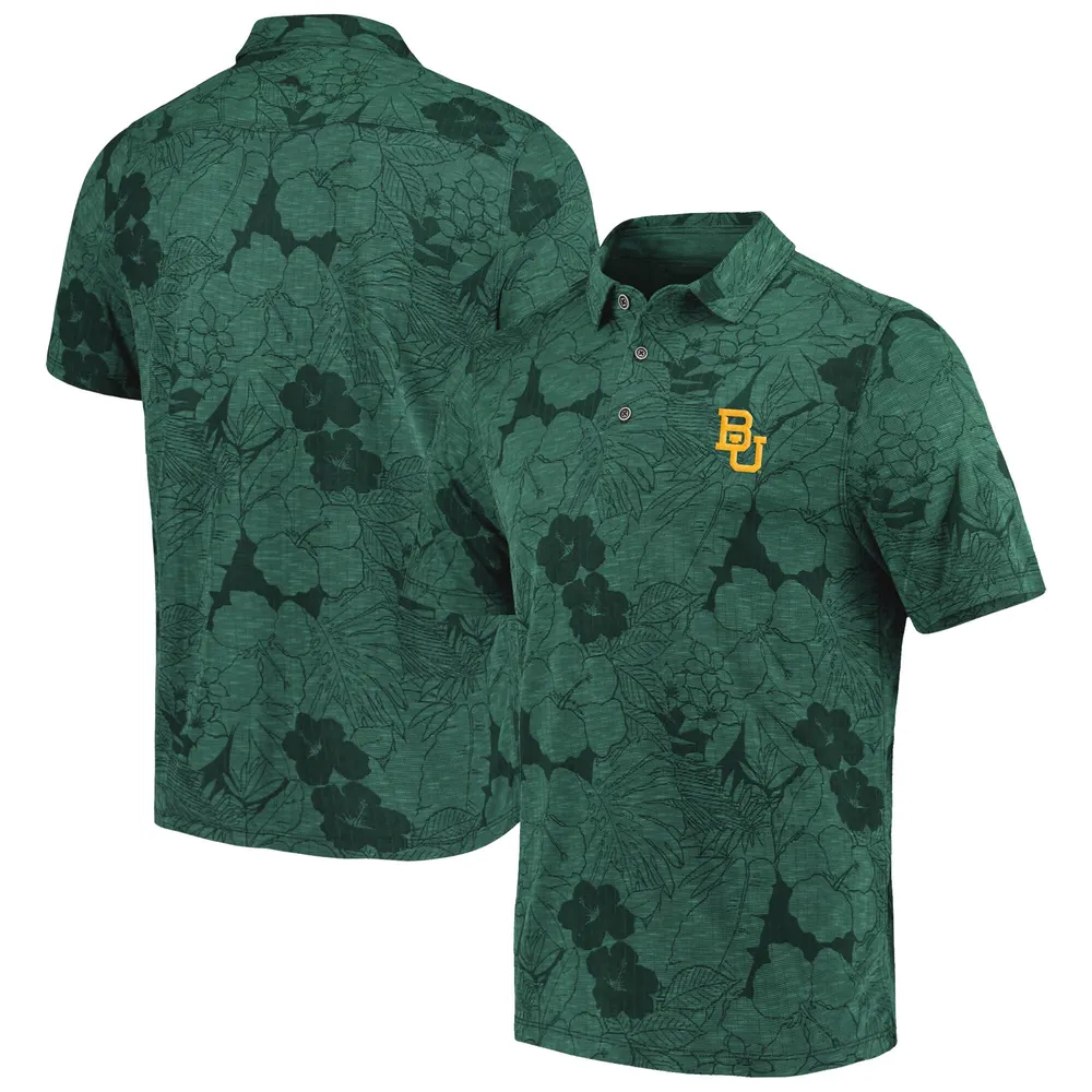 Men's Tommy Bahama  Green Baylor Bears Miramar Blooms Polo