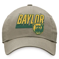 Casquette ajustable Baylor Bears Slice Top of the World kaki pour homme