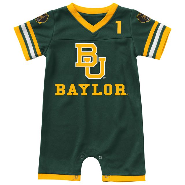 Barboteuse de football Bumpo Colosseum Green Baylor Bears pour nouveau-né et nourrisson