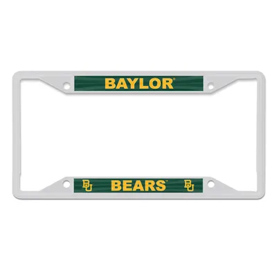 Baylor Bears WinCraft Chrome Colored License Plate Frame